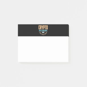 Post-it® Crypto Millionaire - N'Importe Quel Jour