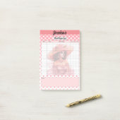 Post-it® Cuire Sugar Crâne Sang Sucre Journal (Sur un bureau)