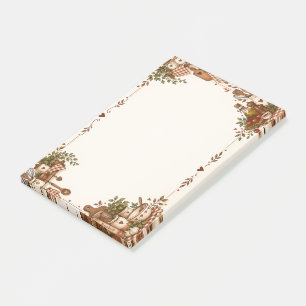 Post-it® Cuisine Vintage Cosy & Illustration de Boulangerie