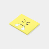 Post-it® Cuisson à la vapeur d'Emoji (Incliné)