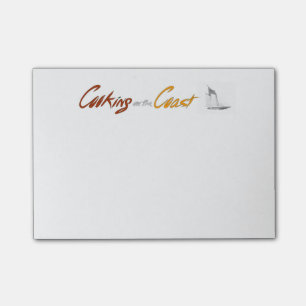 Post-it® Cuisson sur les notes de post-it de la côte  