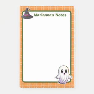 Post-it® Cuite Éffrayante orange de 4 po x 6 po