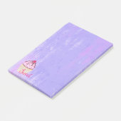 Post-it® Cupcake sucré avec framboise sur le dessus (Incliné)