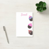 Post-it® Cupcakes Bakery Sweet Frosting Post-it Notes (Bureau)
