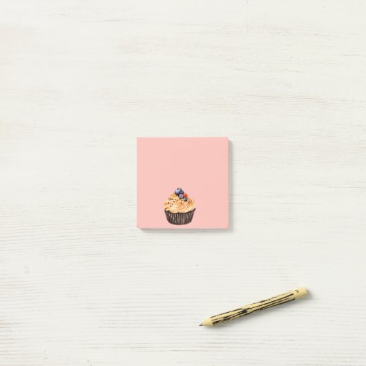Post-it® Cupcakes Dessert Heaven (Sur un bureau)
