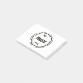 Post-it® Curateur Extraordinaire (Incliné)