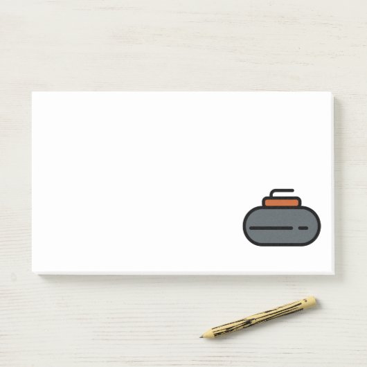 Post-it® curling (Sur un bureau)