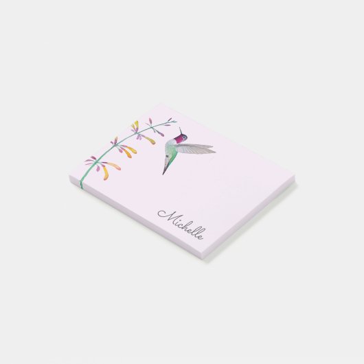 Post-it® Custom Anna's Hummingbird  (Incliné)