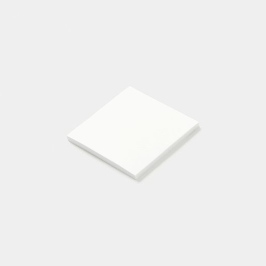 Post-it® CUSTOM blanc classique (Incliné)