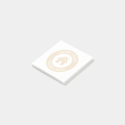 Post-it® Custom Business Logo (Incliné)