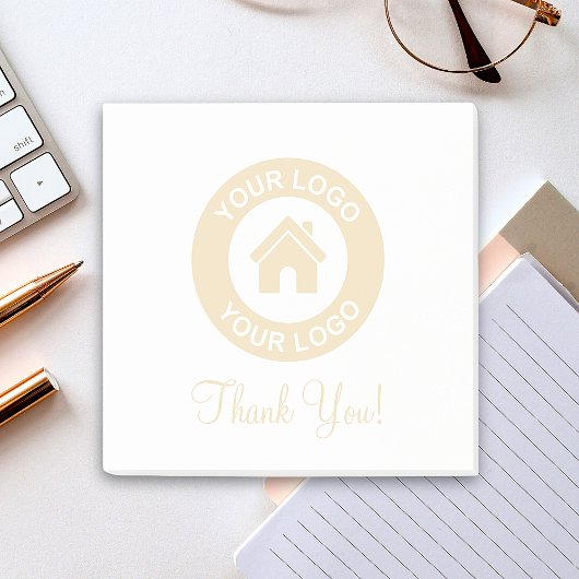 Post-it® Custom Business Logo And Text