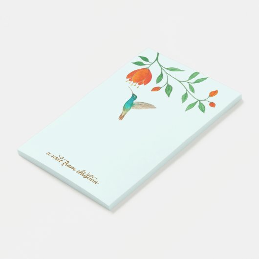 Post-it® Custom Hummingbird Notes (Incliné)