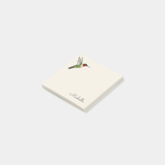 Post-it® Custom Hummingbird  Notes (Incliné)