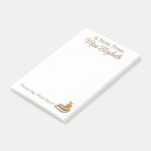 Post-it® Custom Modern Chic Fun Cute Enseignant Cadeau (Incliné)