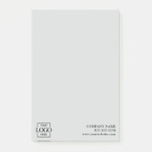 Post-it® Custom Modern Simple Business Logo Professional  (Devant)