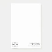 Post-it® Custom Modern Simple Business Logo Professional  (Devant)