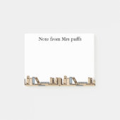 Post-it® Custom Name Classroom Environmental educators gift (Devant)