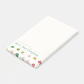 Post-it® Custom Name Fun Gift for Teachers Stationery (Incliné)