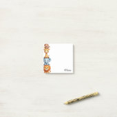 Post-it® Custom Name Safari Animals Personalized Jungle (Sur un bureau)