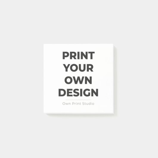 Post-it® Custom Print Your Own | Printing My Own To Order (Devant)