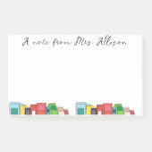 Post-it® Custom Teacher Appreciation Gift Sticky Notes (Devant)