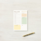 Post-it® Custom To Do List (Sur un bureau)