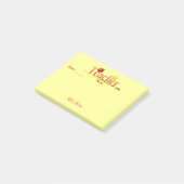 Post-it® Customisé par VOUS des notes de Courrier-it® de (Incliné)