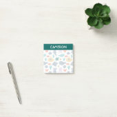 Post-it® Cute Aquarelle Océan Animaux Motif (Bureau)