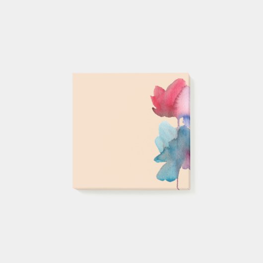 Post-it® Cute aquarelle papeterie fille's art (Devant)