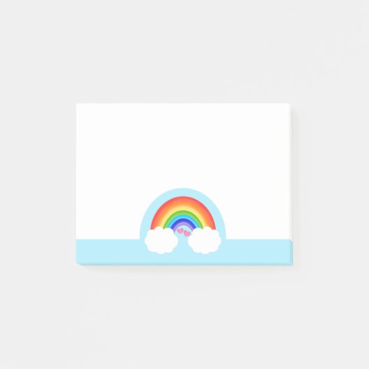 Post-it® Cute arc-en-ciel (Devant)