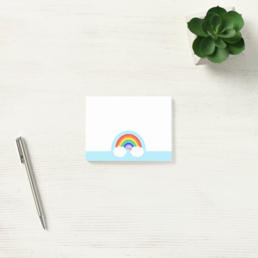 Post-it® Cute arc-en-ciel (Bureau)