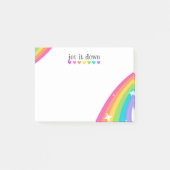 Post-it® Cute arc-en-ciel (Devant)