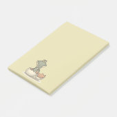 Post-it® Cute Baby Alligator Cartoon Hatching from Eggshell (Incliné)