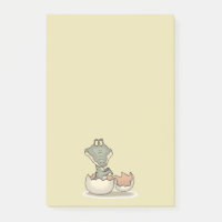 Cute Baby Alligator Cartoon Hatching from Eggshell