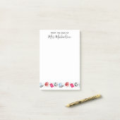 Post-it® Cute Back to School Supplies Enseignant (Sur un bureau)