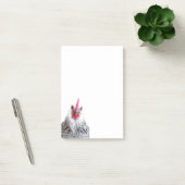 Post-it® Cute Bantam Cochin Hen Photo 4x6 Notes (Bureau)