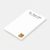 Post-it® Cute Bear Cub Personnalisé Note Pad (Incliné)