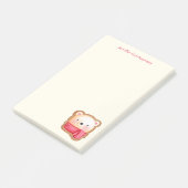 Post-it® Cute Bear Face (Incliné)