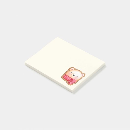 Post-it® Cute Bear Face (Incliné)