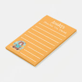 Post-it® Cute Bear Liste de lecture personnalisée (Incliné)