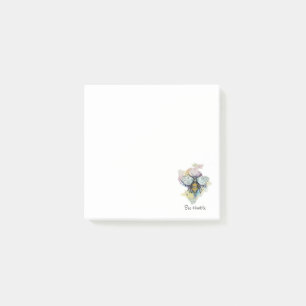 Post-it® Cute Bee And Rainbow Wash