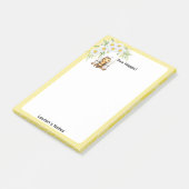 Post-it® Cute "Bee happy" Pesonalized (Incliné)