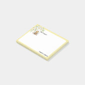 Post-it® Cute "Bee happy" Pesonalized (Incliné)