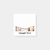 Post-it® cute big&small dogs design post it (Devant)