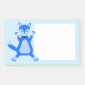 Post-it® Cute Blue Baby Boy Fox (Devant)