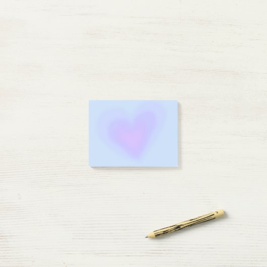 Post-it® cute blue post it notes  (Sur un bureau)