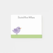 Post-it® Cute Bluebird Personnalisé (Devant)