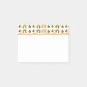 Post-it® Cute Bumble Bee et Rainbows Motif (Devant)