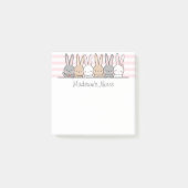 Post-it® Cute Bunnies Personnalisé (Devant)