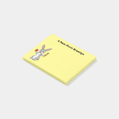 Post-it® Cute bunny rabbit with vegetables (Incliné)